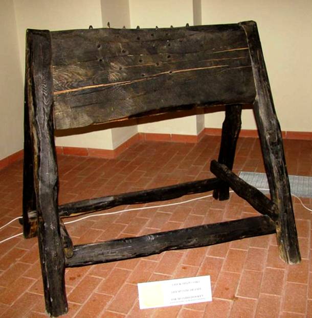 14. pedepse medievale - metode de tortura - magarul spaniol