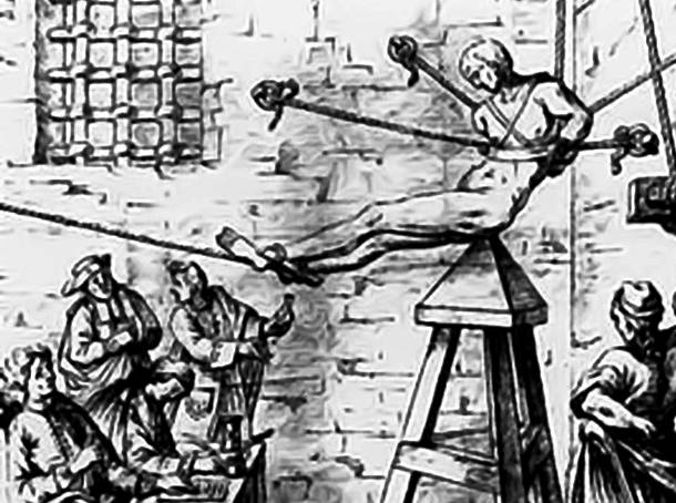 6. pedepse medievale - metode de tortura - leaganul lui iuda