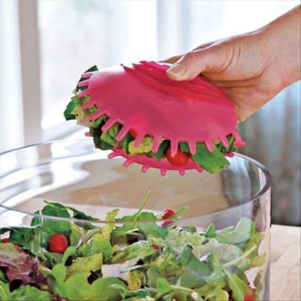 Inventii utile - lingura salata