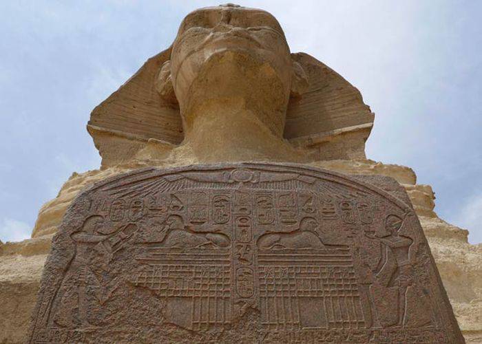 Sfinxul din Egipt - Tablita