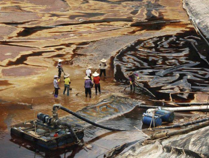 poluarea în china