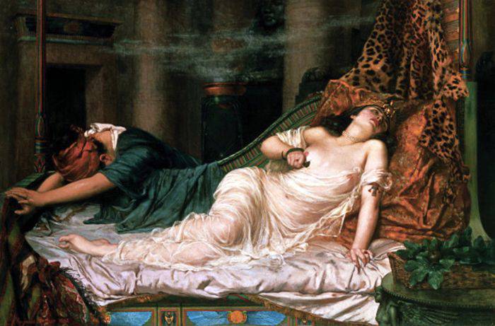 Cleopatra - moarte