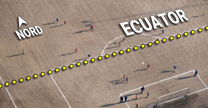 Stadionul de fotbal construit pe ambele emisfere ale Pământului