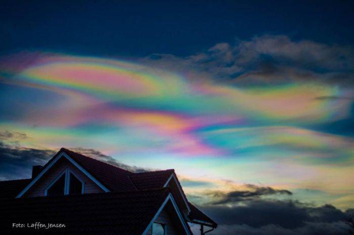 Fenomene unice - Nori stratosferici polari
