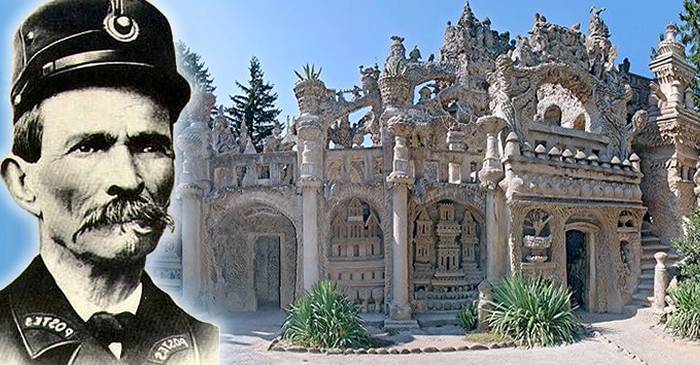 Ferdinand Cheval, poștașul care și-a petrecut 33 de ani construind un palat cu pietre adunate de pe drum featured_cpr