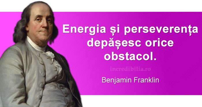 citate celebre benjamin franklin