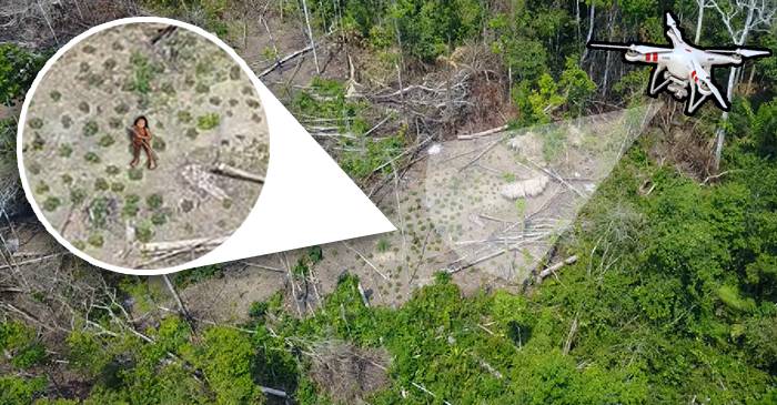 VIDEO Un trib necunoscut din jungla amazoniană, descoperit cu ajutorul dronelor featured_compressed