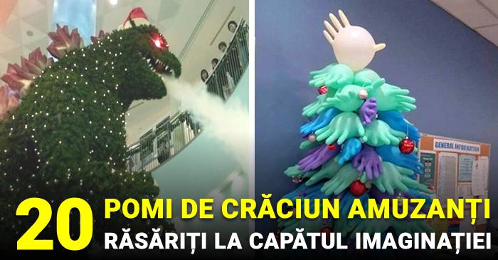20 de pomi de Crăciun amuzanți, ce par să fi răsărit la capătul imaginației facebook_compressed