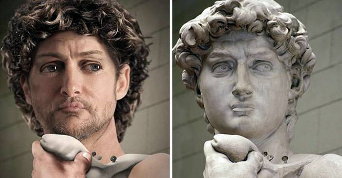 Față în față cu statuia lui David, uriașul de marmură creat de genialul Michelangelo featured_compressed