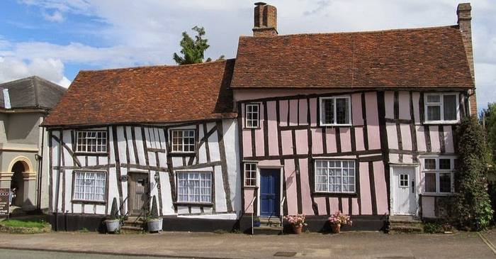 Casele strambe din Lavenham