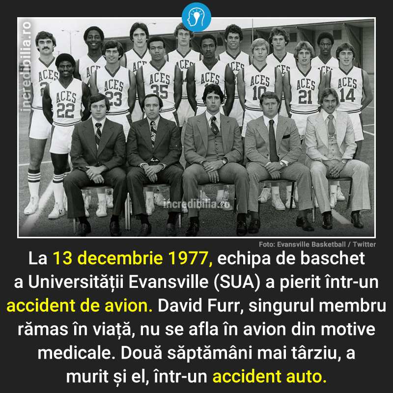 374. ecipa de baschet accident avion