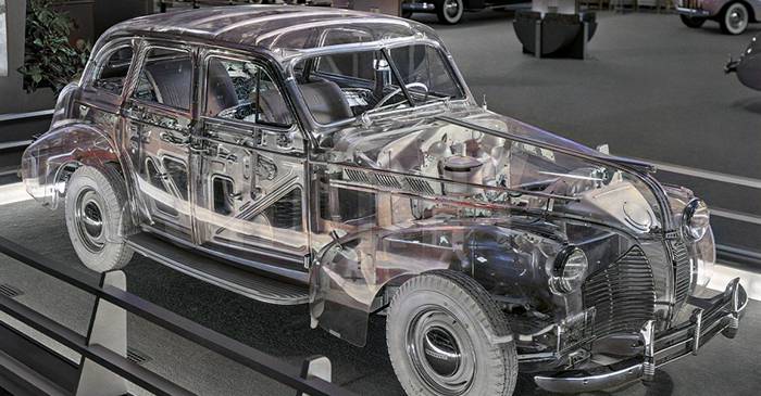 „Fantoma” Pontiac, mașina transparentă produsă în 1939