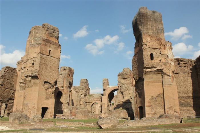 The ruins of the Baths of Caracalla in Rome.  Photo: iStock