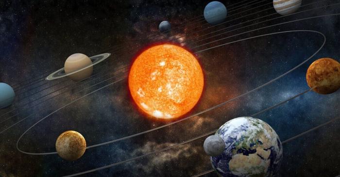 O aliniere planetară foarte rară a cinci planete