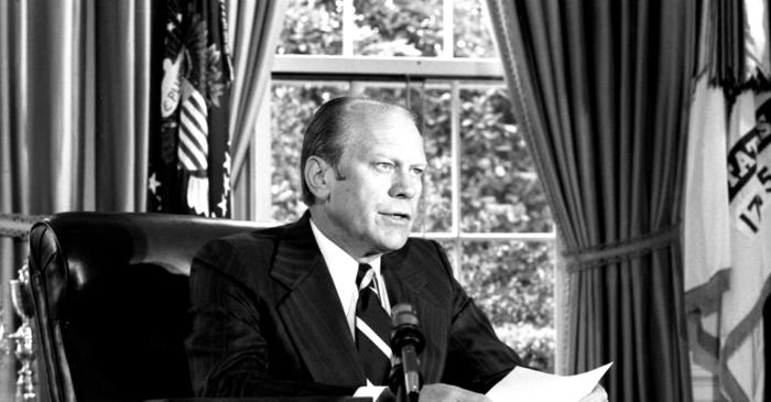 Gerald Ford, al 38-lea președinte al Statelor Unite ale Americii