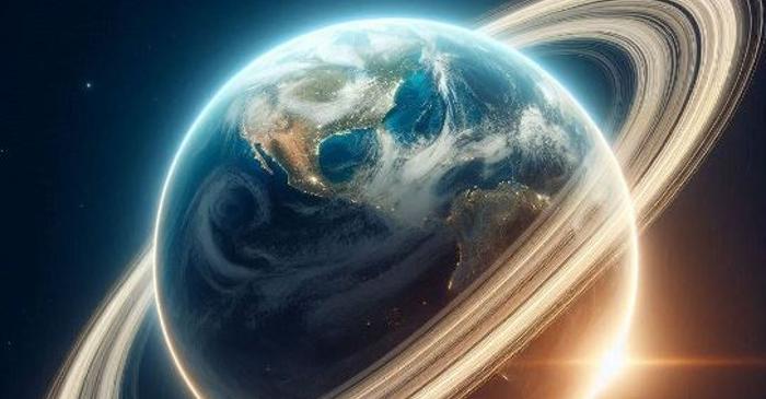 Avea Pământul propriile inele asemănătoare lui Saturn?. Un trecut spectaculos