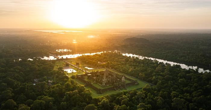 Cum a descoperit inteligența artificială rezervoarele secrete din Angkor