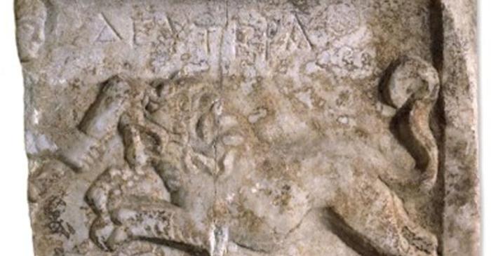 Un schelet descoperit la York dezvăluie prima dovadă fizică a luptelor dintre gladiatori și lei