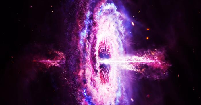 Ce secret ascunde jetul superluminal din galaxia Markarian 110?