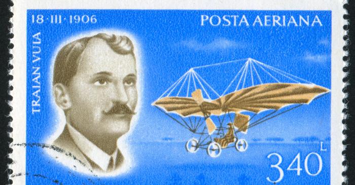 Traian Vuia a realizat primul zbor mecanic din istoria omenirii în 1906