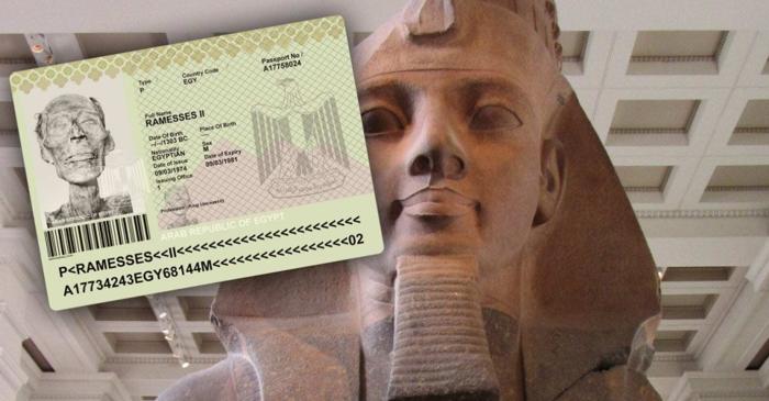 De ce a fost obligat faraonul Ramses al II-lea să aibă pașaport pentru a intra în Franța?