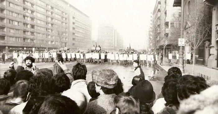 Manifestațiile din Timișoara din decembrie 1989 s-au transformat în primul protest anti-Ceaușescu