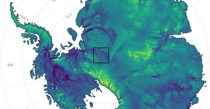 Oamenii de știință au cartografiat pentru prima dată terenul ascuns sub calota glaciară a Antarcticii