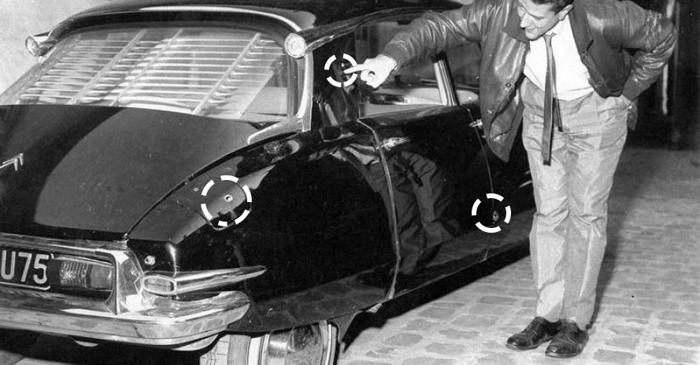 Un atentator a ratat uciderea lui Charles de Gaulle din cauza unei mașini franceze din 1962