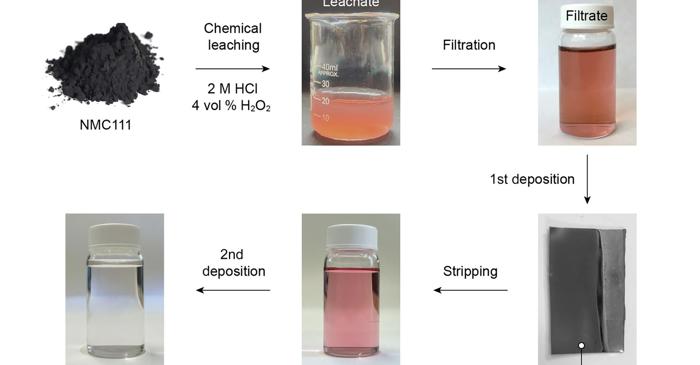 Un acid din struguri reușește să separe două metale esențiale din bateriile uzate