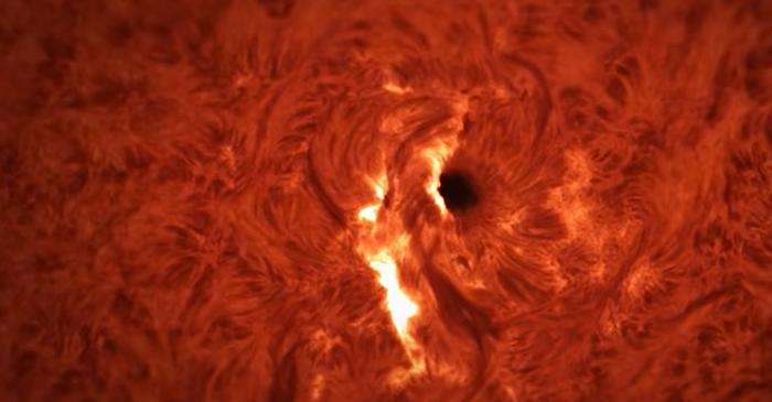 Un astronom amator a surprins o erupție solară și i-a transformat undele radio în sunet