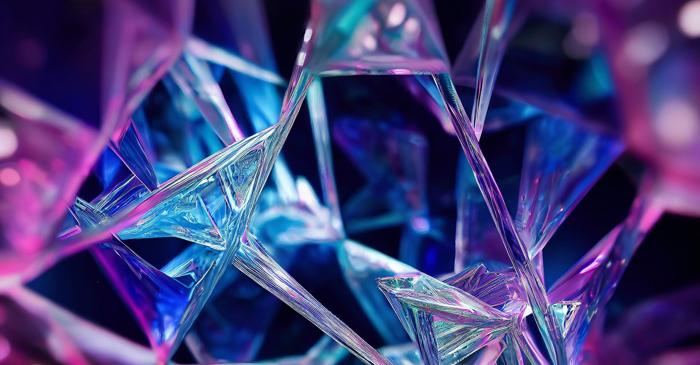 Un nou cristal permite fabricarea de nanostructuri folosind un simplu fascicul de lumină