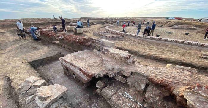 Un templu egiptean circular de 2.200 de ani dedicat zeului norului a fost descoperit în Delta Nilului