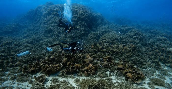 22 de epave antice au fost descoperite în doar 13 zile în Marea Egee