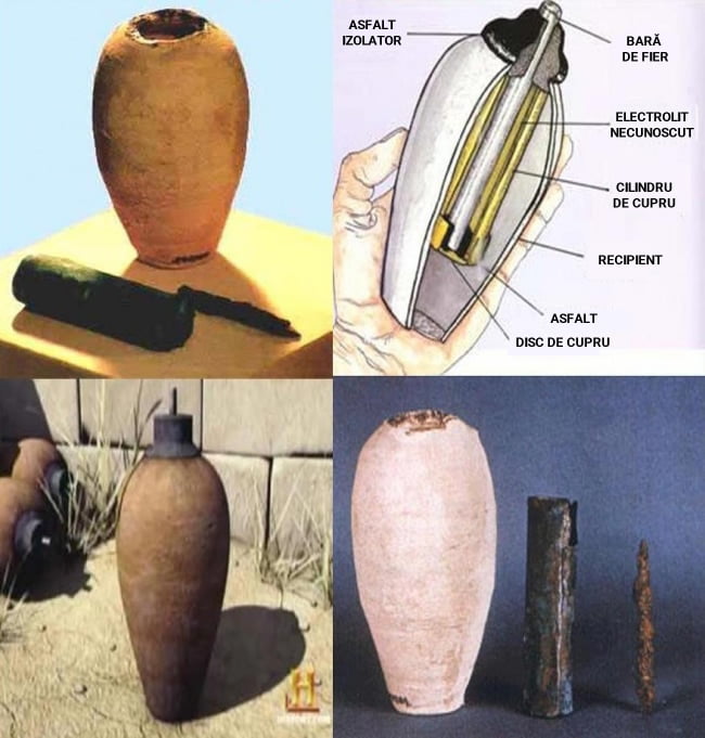 obiecte misterioase, bateria din Bagdad